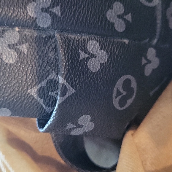 Designer like duo med back pack cross berry black matching pouch dust cover - Picture 11 of 11